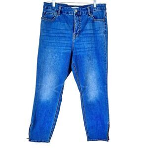 Jen7 By 7 For All Mankind Side Zip Ankle Skinny Jean